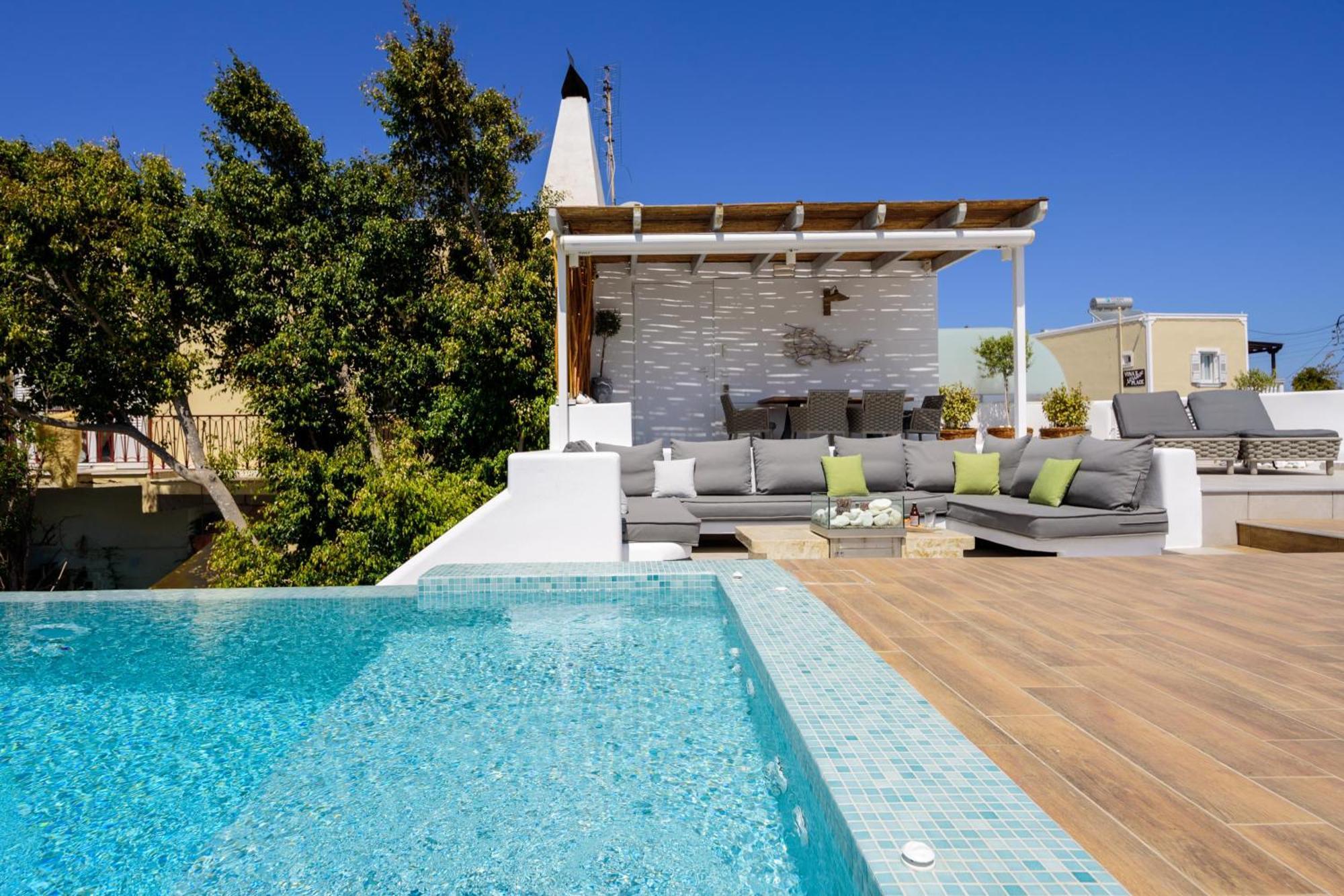 Secret Spot Luxury Villa Fira  Exterior foto